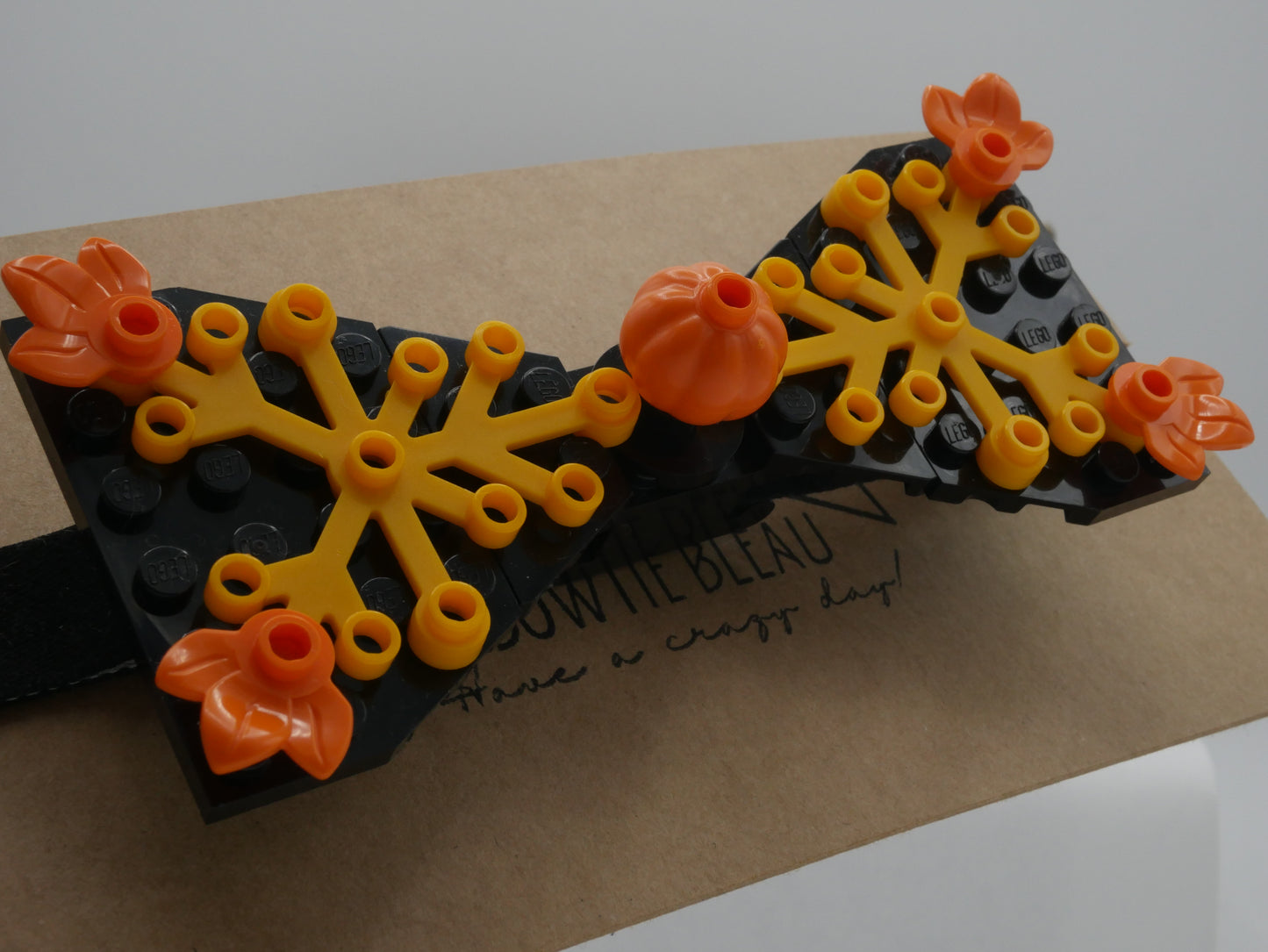 Autumn Vibes Butterfly Bow Tie From LEGO® bricks