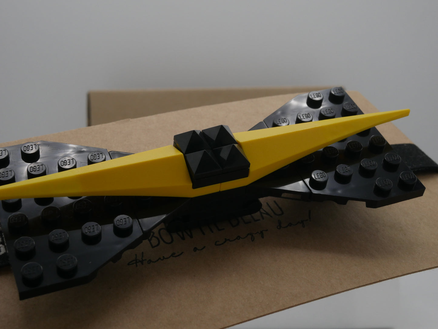 Arrowhead Pointed Butterfly Bow Tie From LEGO® Bricks