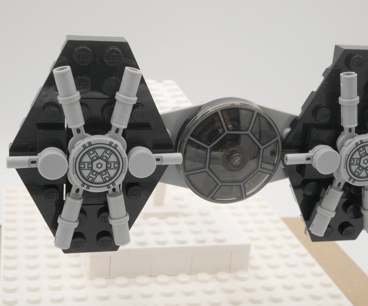 Adult Black & Grey Space Fighter Bow Tie - Bow Tie Bleau - Bow Ties & Straps For The Brick Aficionado
