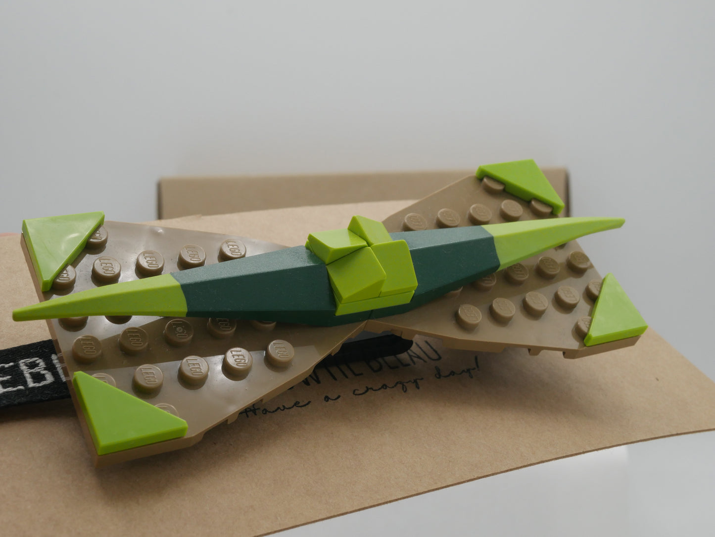 Arrowhead Pointed Butterfly Bow Tie From LEGO® Bricks