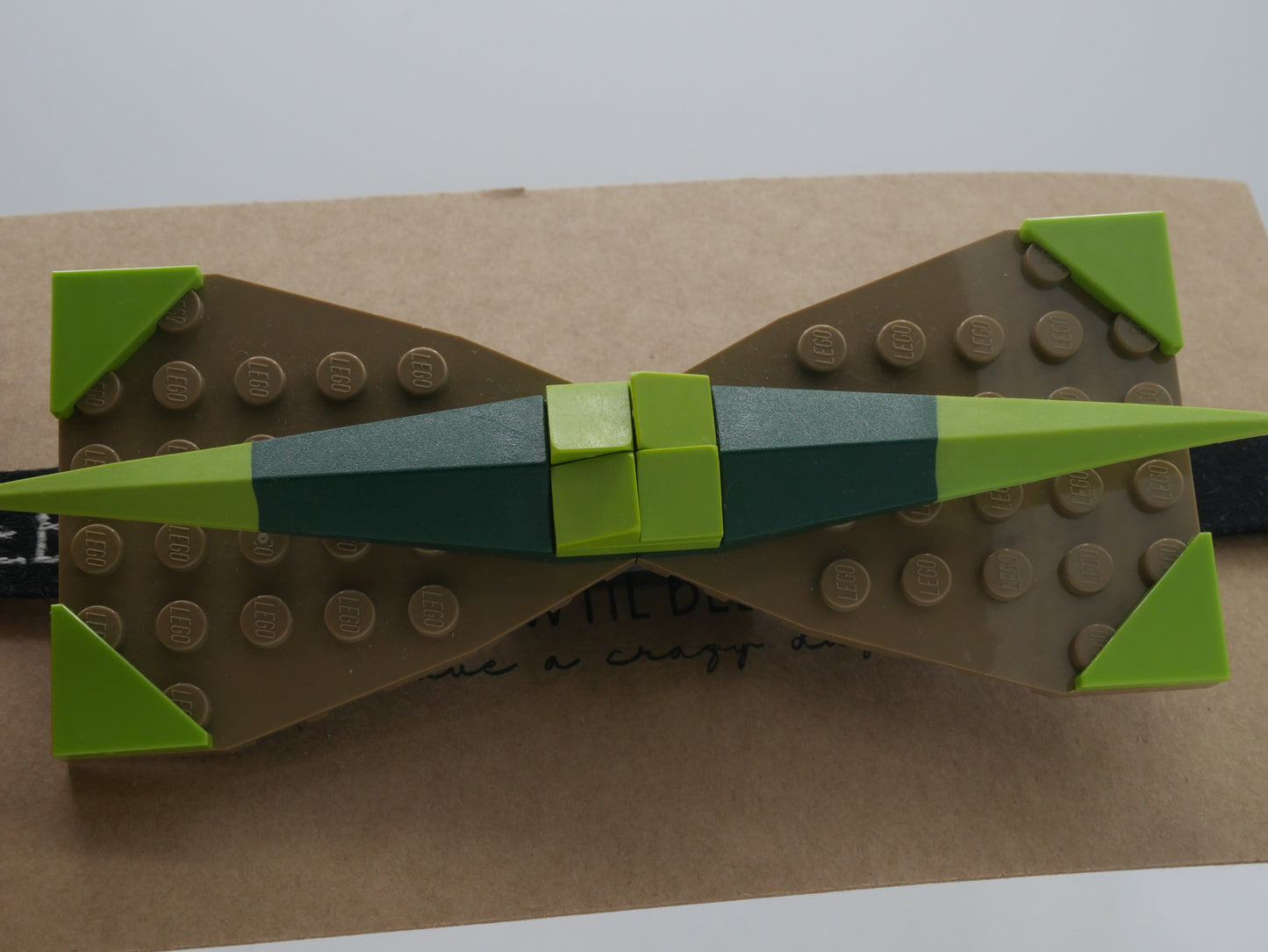 Arrowhead Pointed Butterfly Bow Tie From LEGO® Bricks