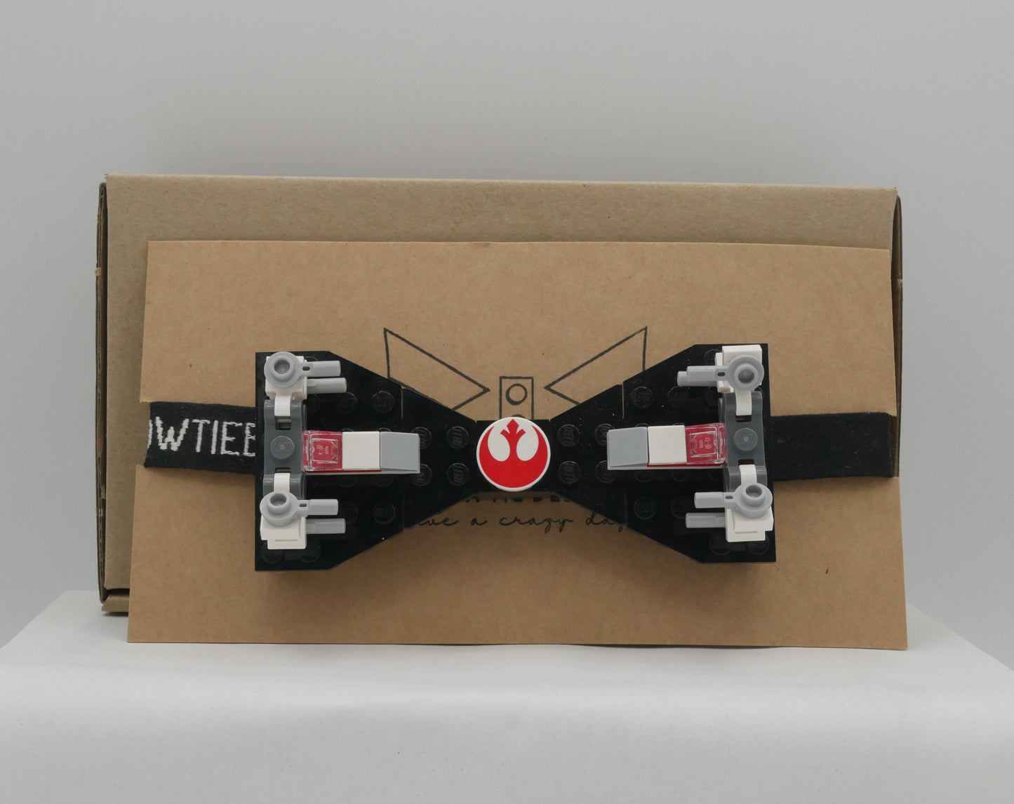 Cross Wing Space Fighters Bow Tie From LEGO® Bricks