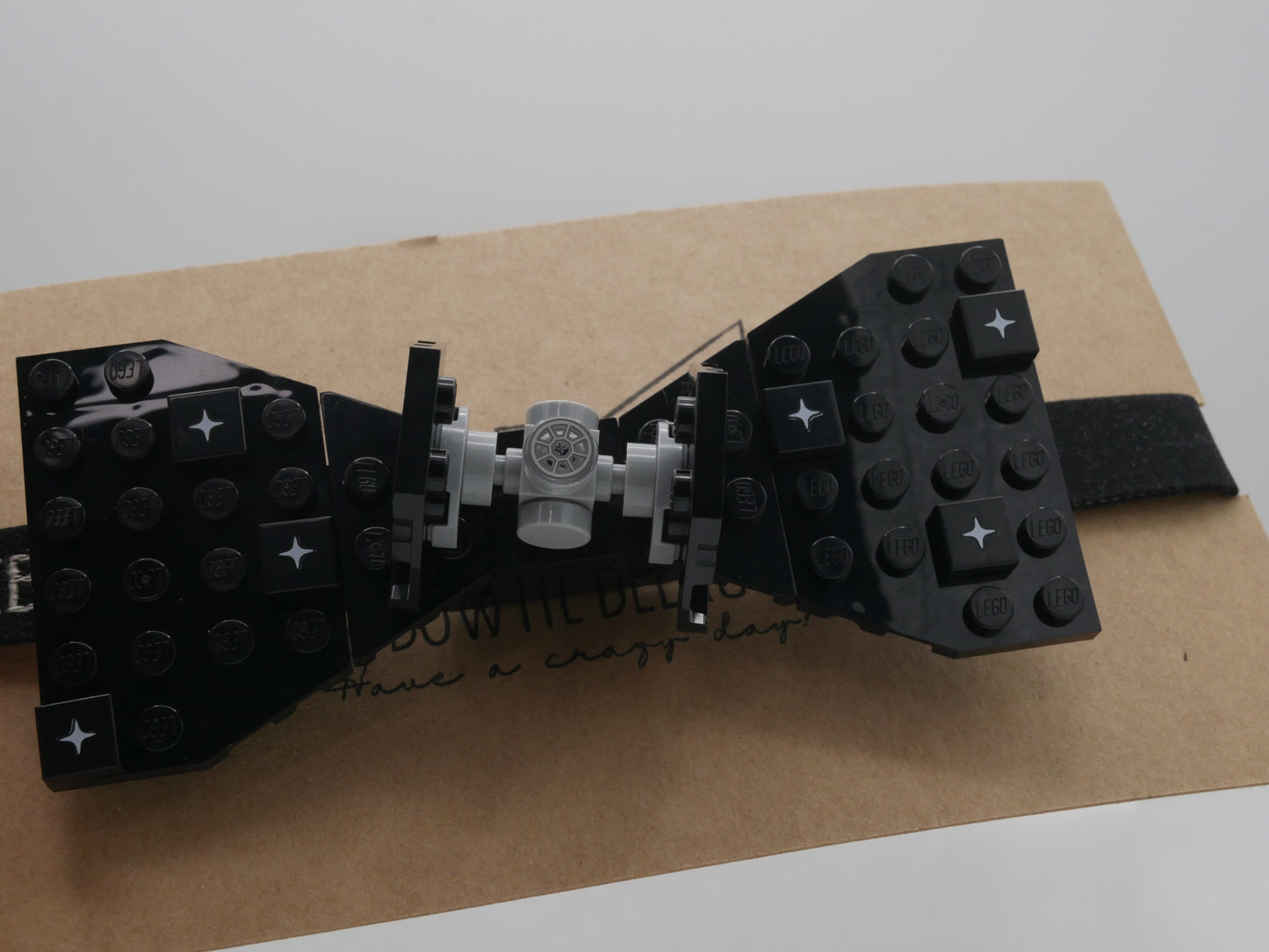 Flying Space Fighter Bow Tie From LEGO® Bricks