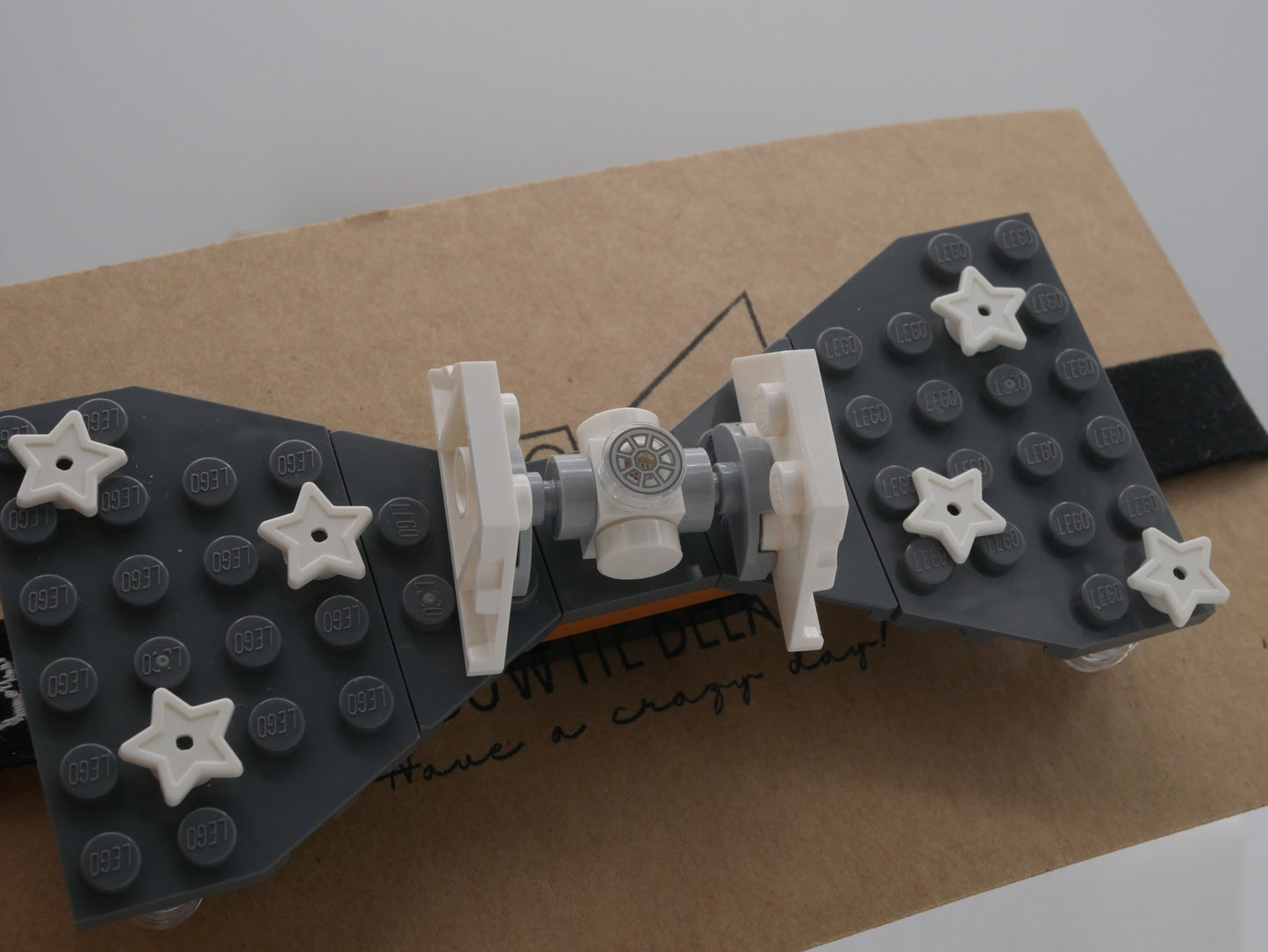 Flying Space Fighter Bow Tie From LEGO® Bricks