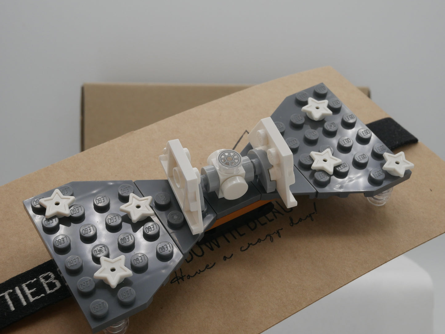 Flying Space Fighter Bow Tie From LEGO® Bricks