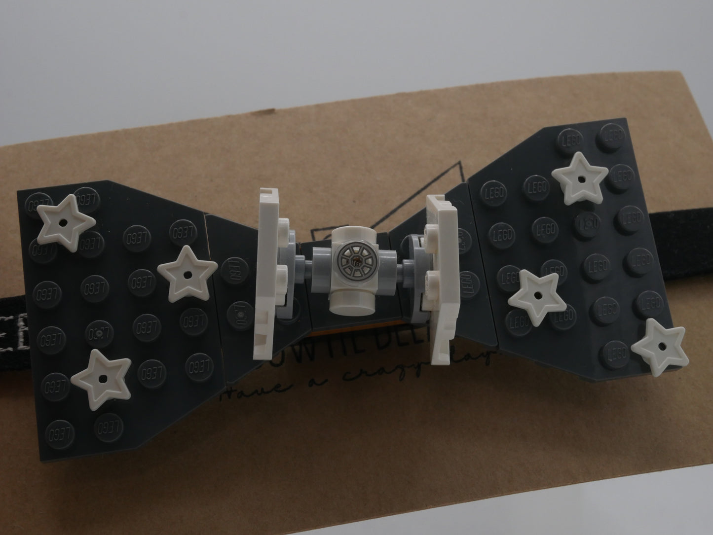 Flying Space Fighter Bow Tie From LEGO® Bricks