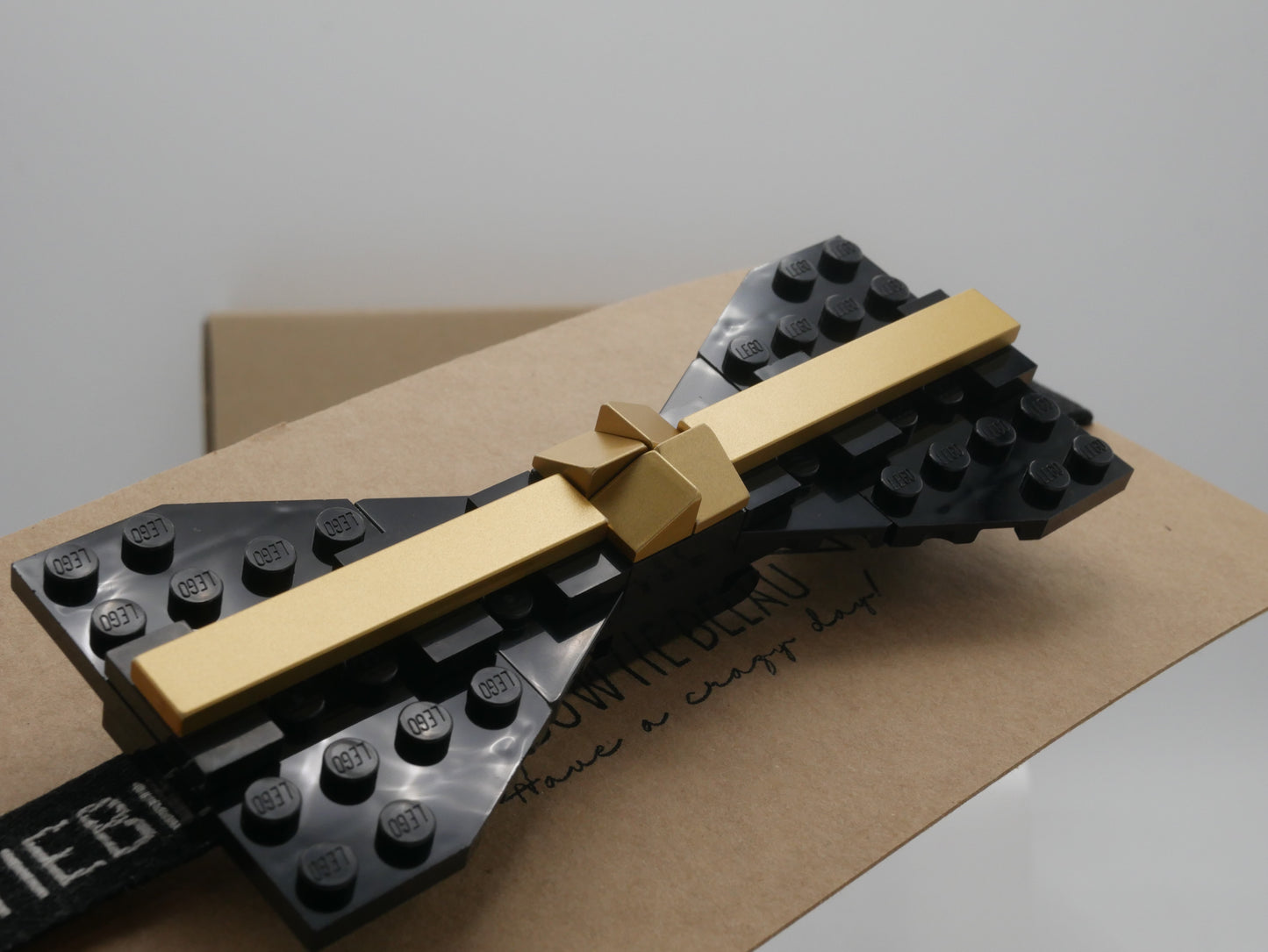 Gift Wrap Bow Tie From LEGO® Bricks