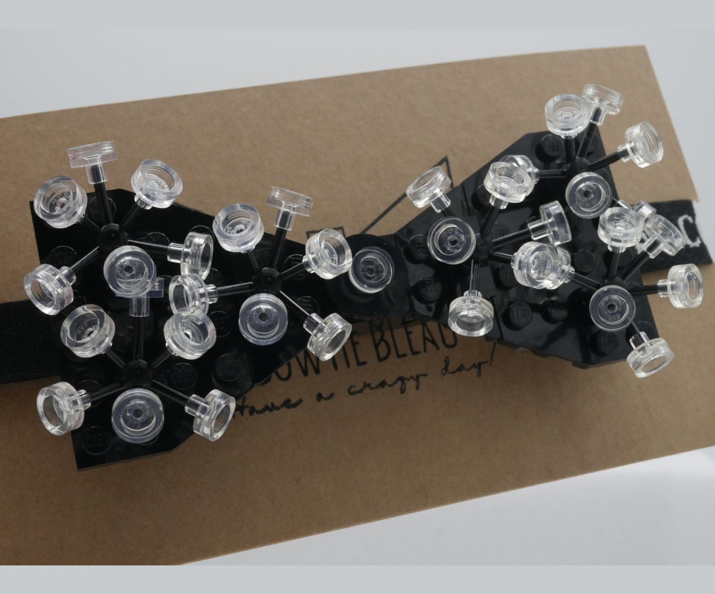 Glass Dandelions Butterfly Bow Tie From LEGO® Bricks