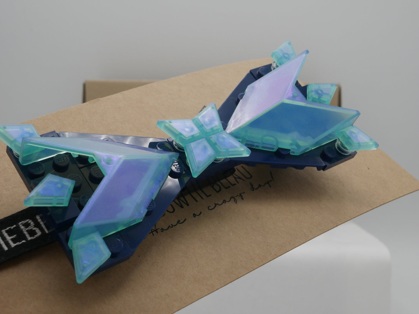 Ice Crystals Bow Tie From LEGO® Bricks