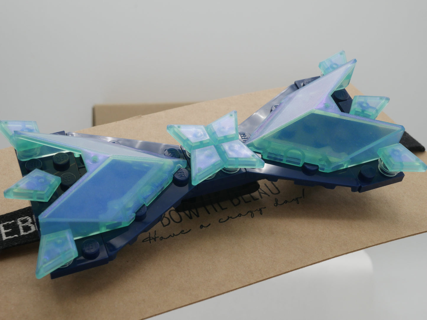 Ice Crystals Bow Tie From LEGO® Bricks