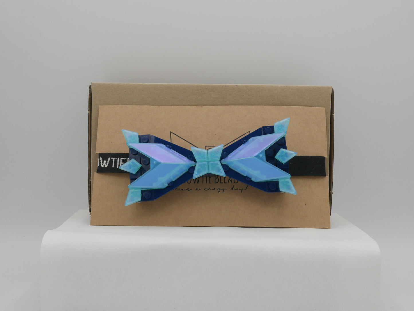 Ice Crystals Bow Tie From LEGO® Bricks