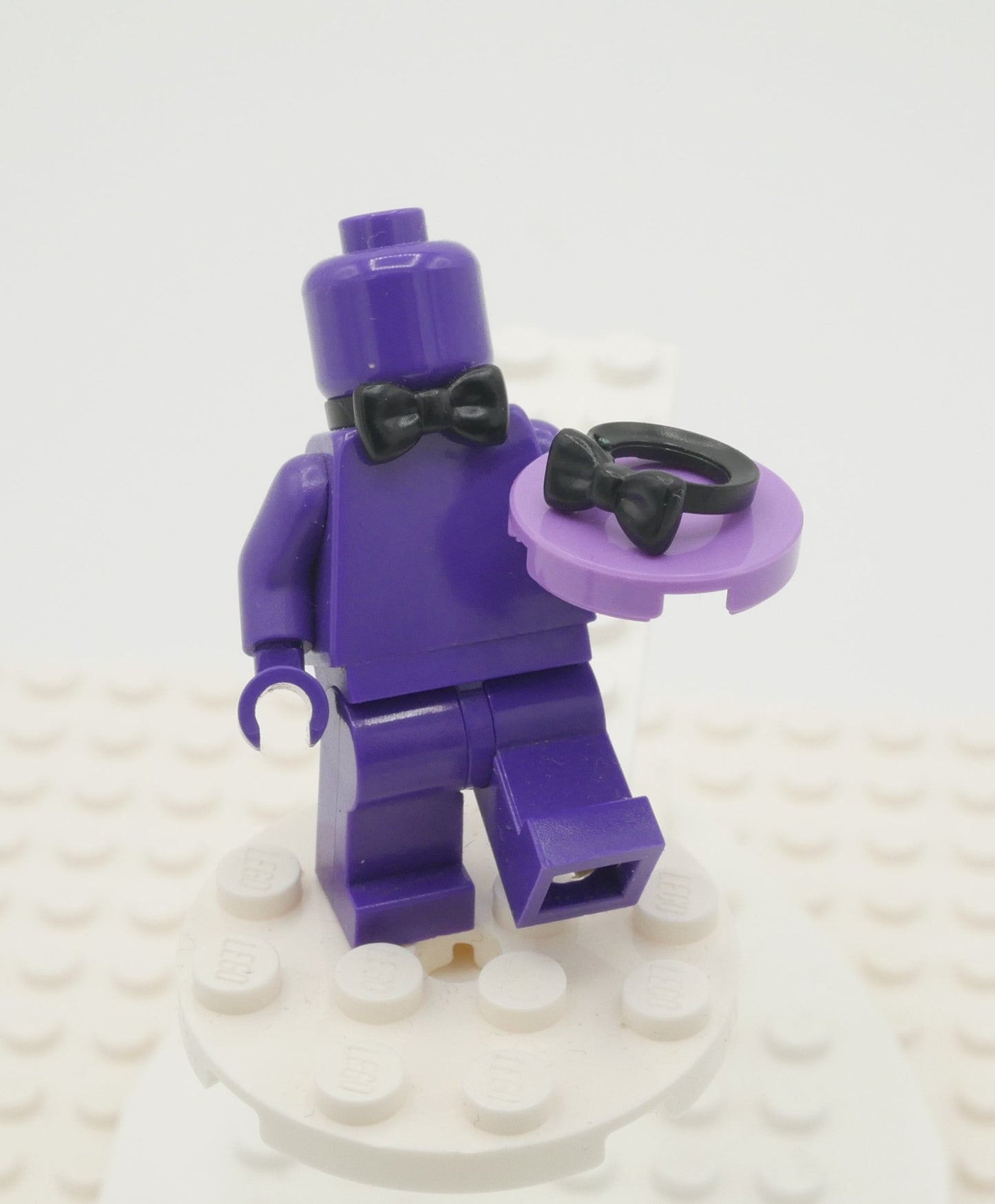 Bow Tie Accessory For LEGO® Minifigures - Bow Tie Bleau - Bow Ties & Straps For The Brick Aficionado