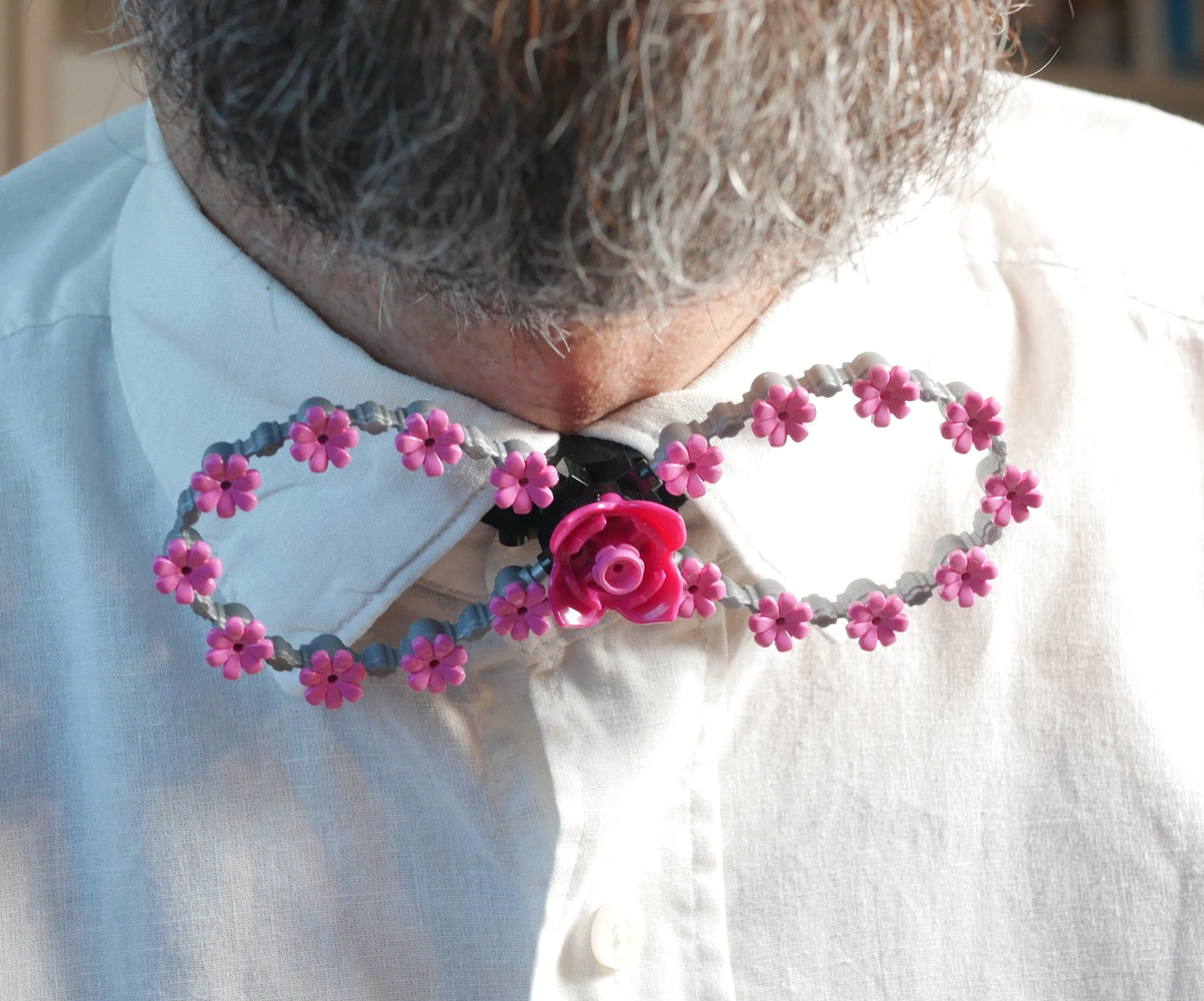 Flower Wreaths Bow Tie From LEGO® Bricks