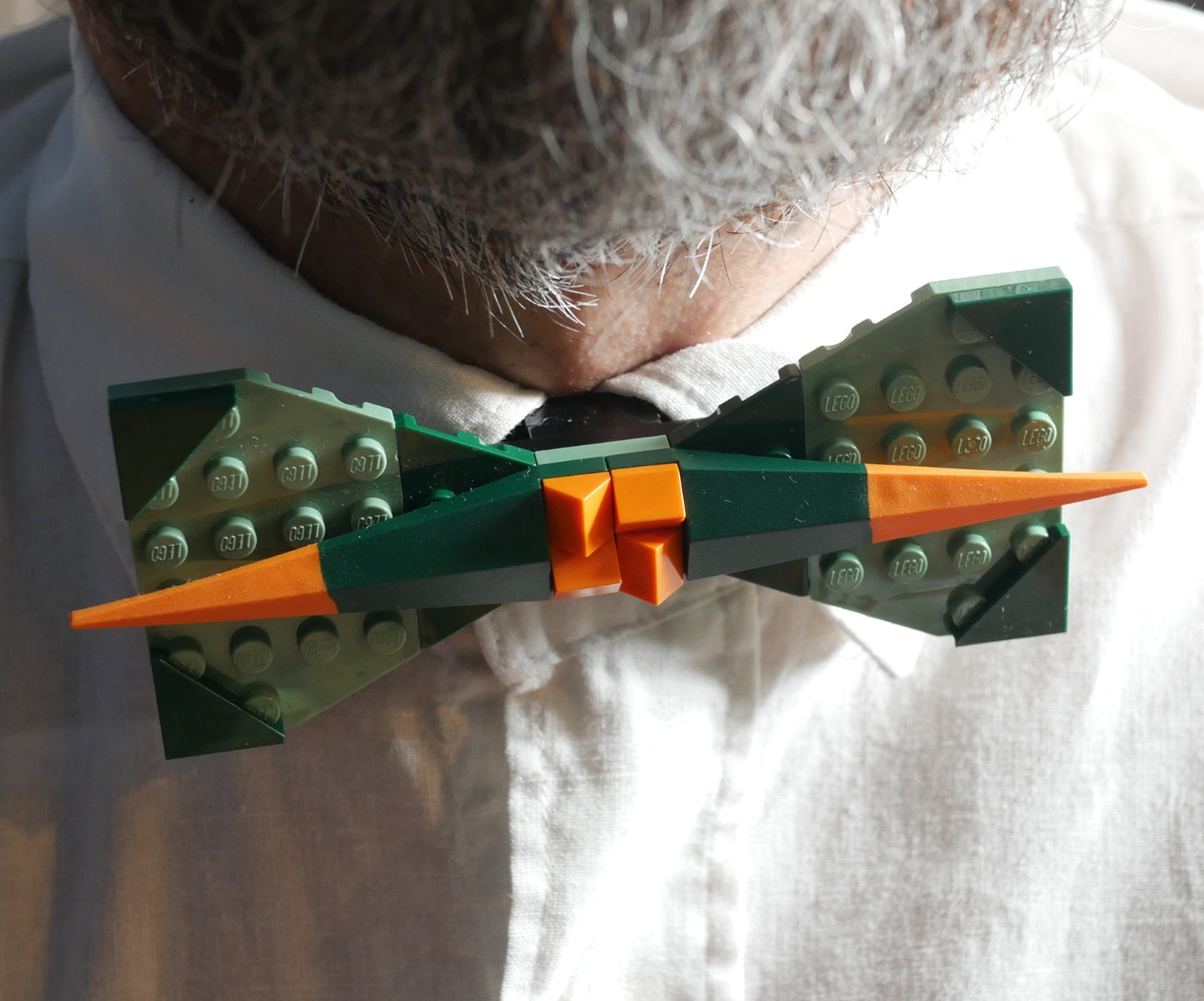 Arrowhead Pointed Butterfly Bow Tie From LEGO® Bricks