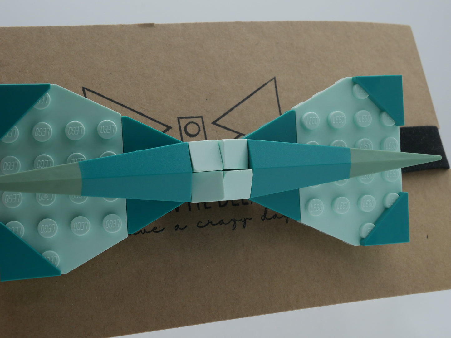 Arrowhead Pointed Butterfly Bow Tie From LEGO® Bricks