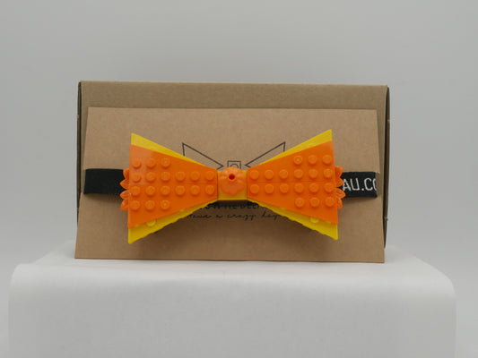 Autumn Colors Big Butterfly Bow Tie From LEGO® Bricks