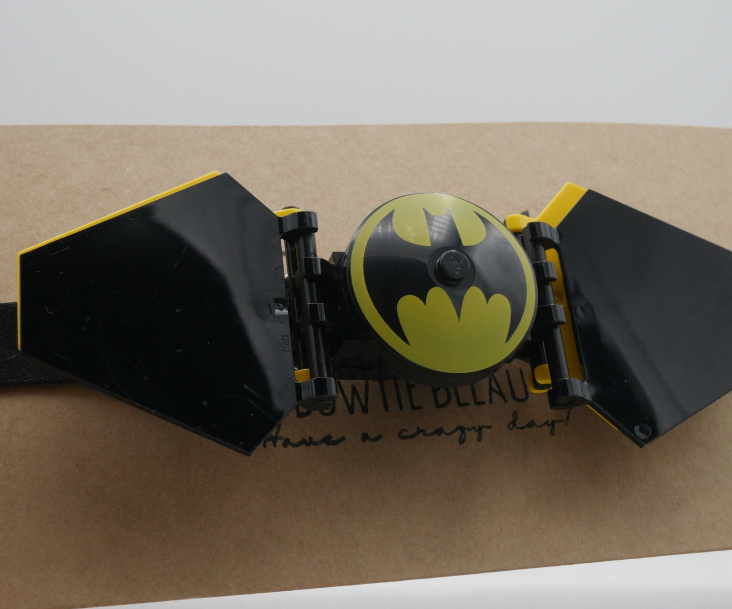 Batwing Superhero Bow Tie