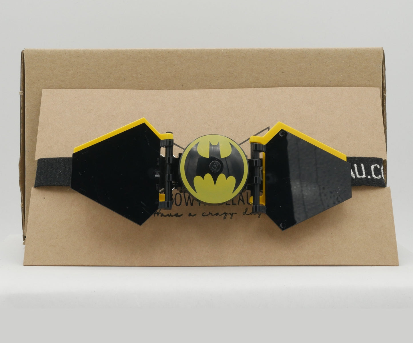 Batwing Superhero Bow Tie