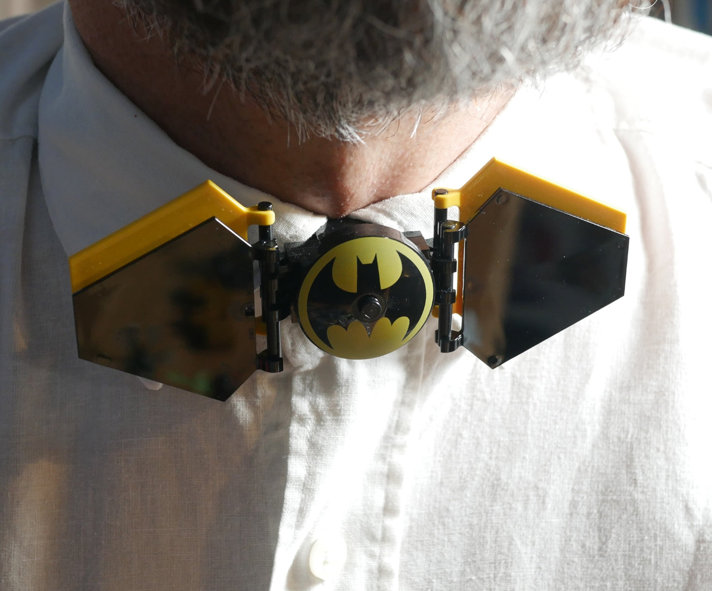 Batwing Superhero Bow Tie