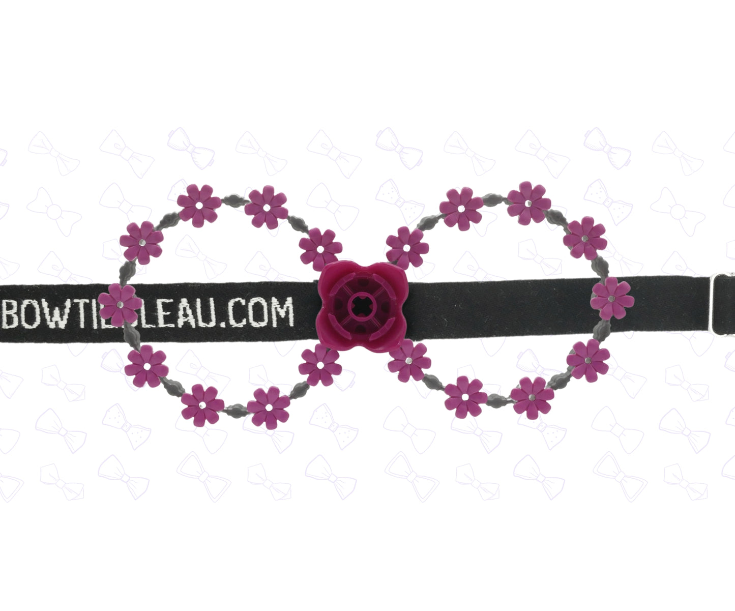 Flower Wreaths Bow Tie