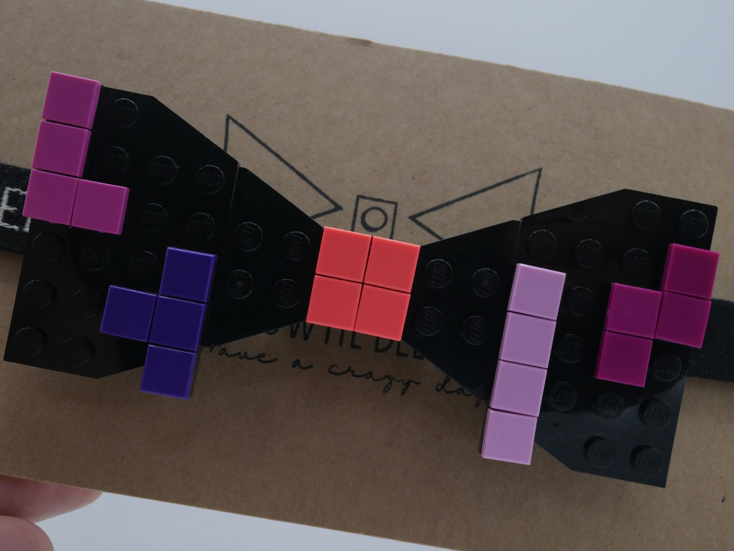 Nœud papillon rétro Arcade Falling Blocks en briques LEGO®