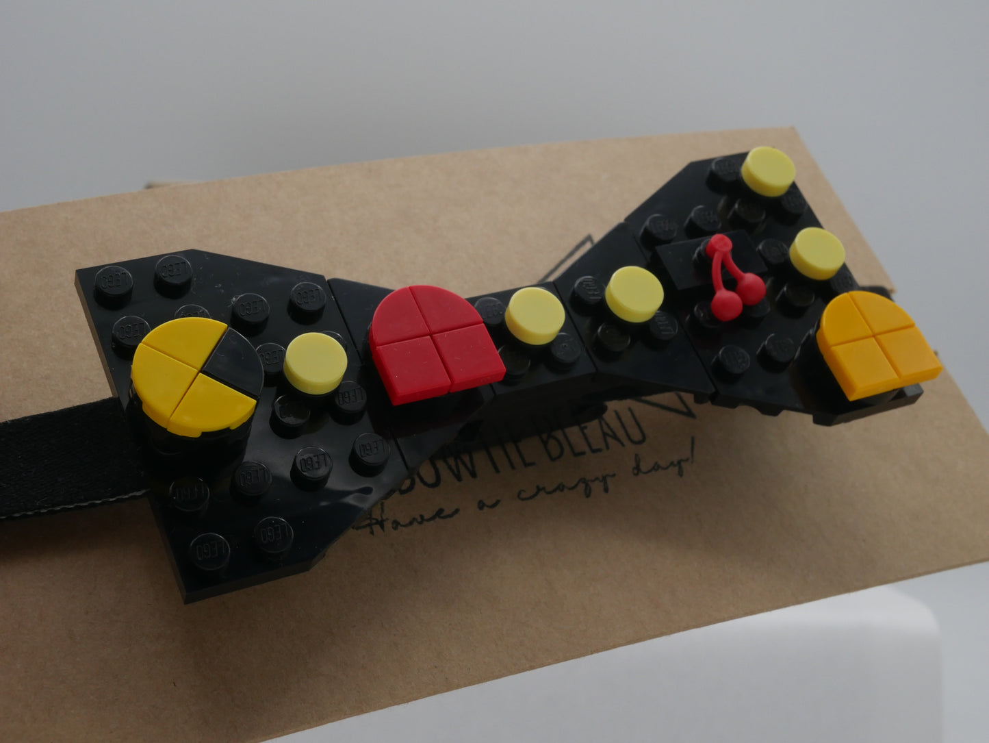 Retro Arcade Maze Bow Tie From LEGO bricks