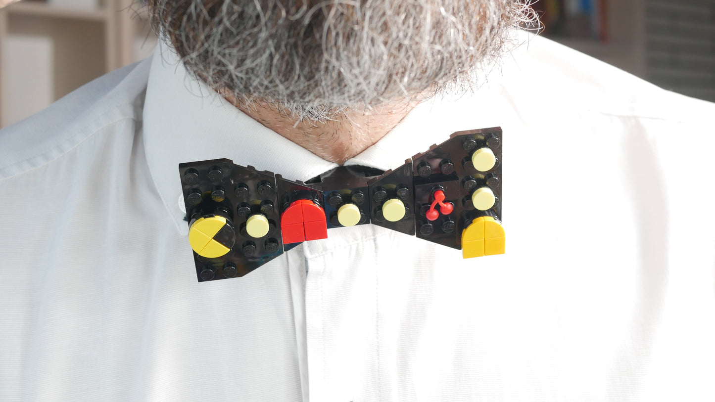 Retro Arcade Maze Bow Tie From LEGO bricks