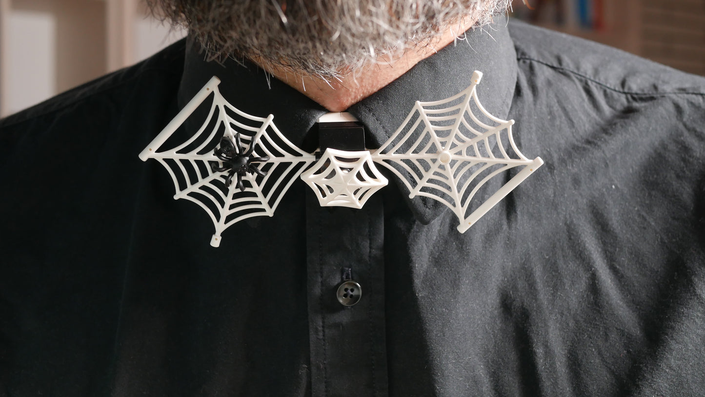 Spiderweb Bow Tie